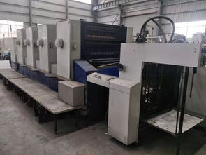 特價清理庫存及置換回來的二手印刷設備清單